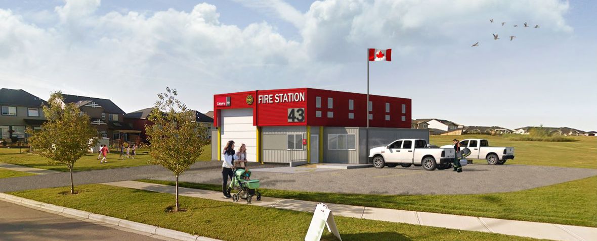 Extreme Modular Fire Station